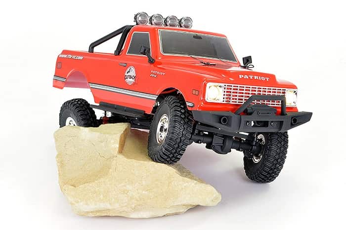 FTX OUTBACK MINI X PATRIOT 1/18 TRAIL READY-TO-RUN RED